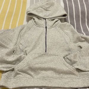 Lululemon scuba oversized half-zip hoodie plush NWT Sz m/l